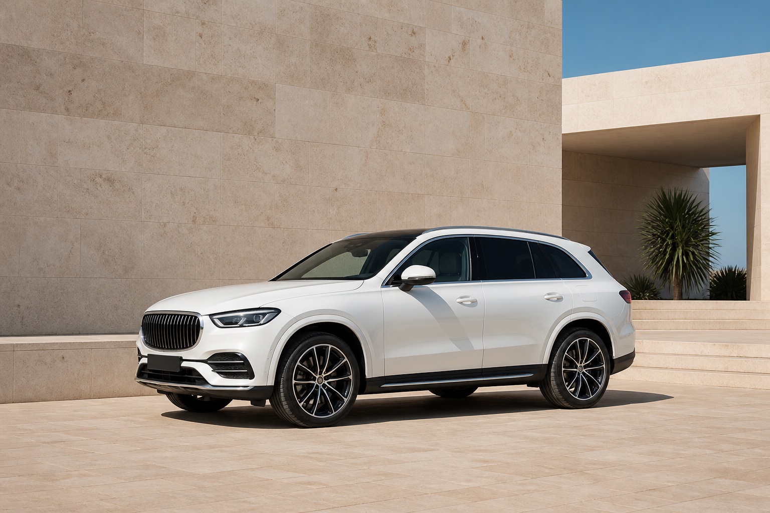 Beyaz SUV