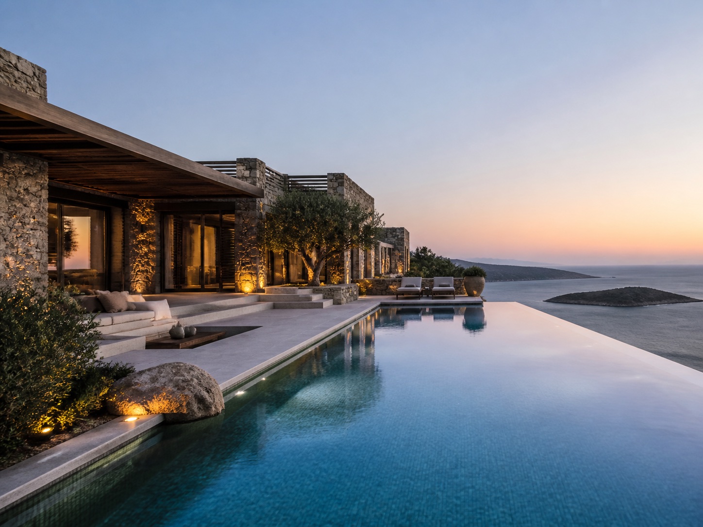 Haras Residence havuzlu çağdaş konut